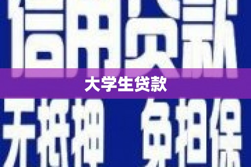 振兴大学生贷款