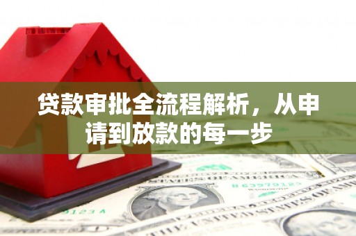 振兴贷款审批全流程解析，从申请到放款的每一步