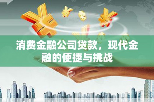 振兴消费金融公司贷款，现代金融的便捷与挑战