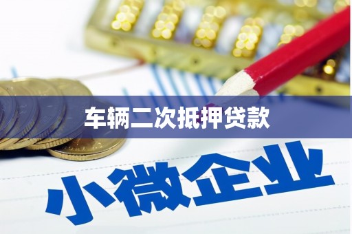 振兴车辆二次抵押贷款