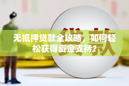 振兴无抵押贷款全攻略，如何轻松获得资金支持？
