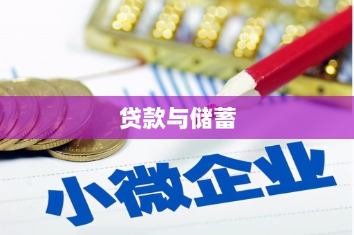 振兴贷款与储蓄