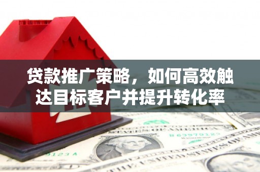 振兴贷款推广策略，如何高效触达目标客户并提升转化率