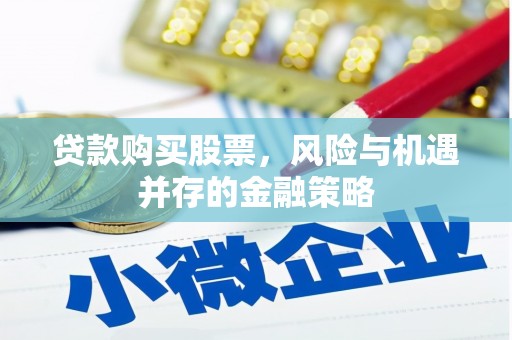 振兴贷款购买股票，风险与机遇并存的金融策略