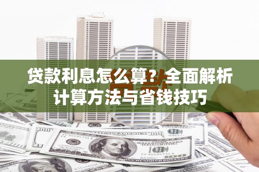 振兴贷款利息怎么算？全面解析计算方法与省钱技巧