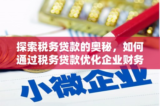 振兴探索税务贷款的奥秘，如何通过税务贷款优化企业财务