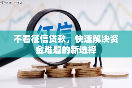 振兴不看征信贷款，快速解决资金难题的新选择