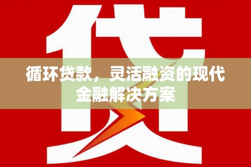 振兴循环贷款，灵活融资的现代金融解决方案