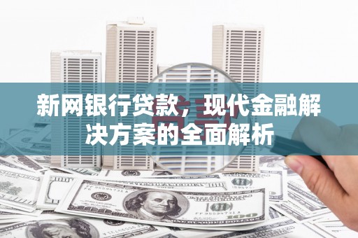 振兴新网银行贷款，现代金融解决方案的全面解析