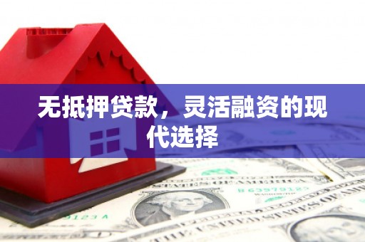 振兴无抵押贷款，灵活融资的现代选择