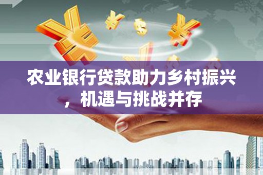 振兴农业银行贷款助力乡村振兴，机遇与挑战并存