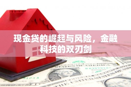 振兴现金贷的崛起与风险，金融科技的双刃剑