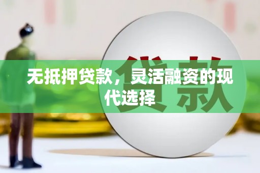 振兴无抵押贷款，灵活融资的现代选择