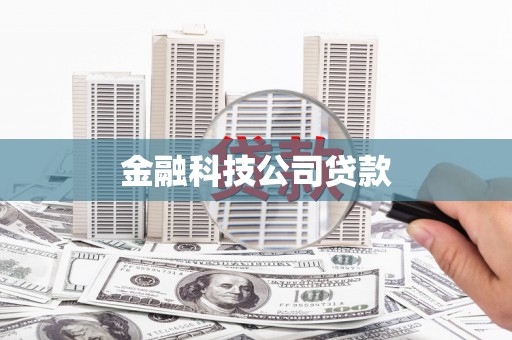 振兴金融科技公司贷款