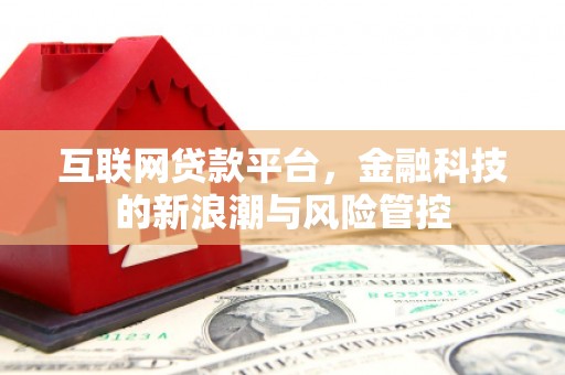 振兴互联网贷款平台，金融科技的新浪潮与风险管控