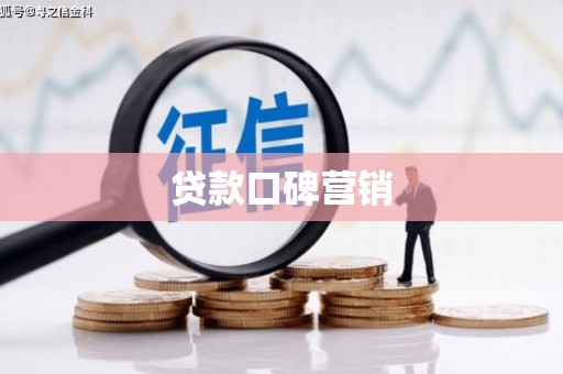 振兴贷款口碑营销
