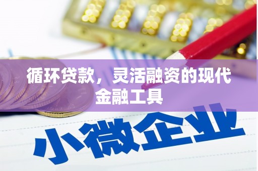 振兴循环贷款，灵活融资的现代金融工具