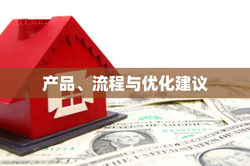 振兴产品、流程与优化建议