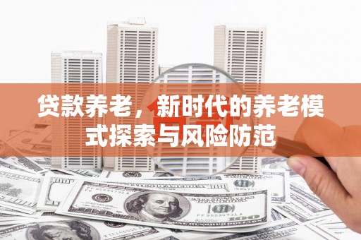 振兴贷款养老，新时代的养老模式探索与风险防范