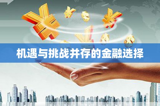 振兴机遇与挑战并存的金融选择