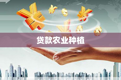 振兴贷款农业种植